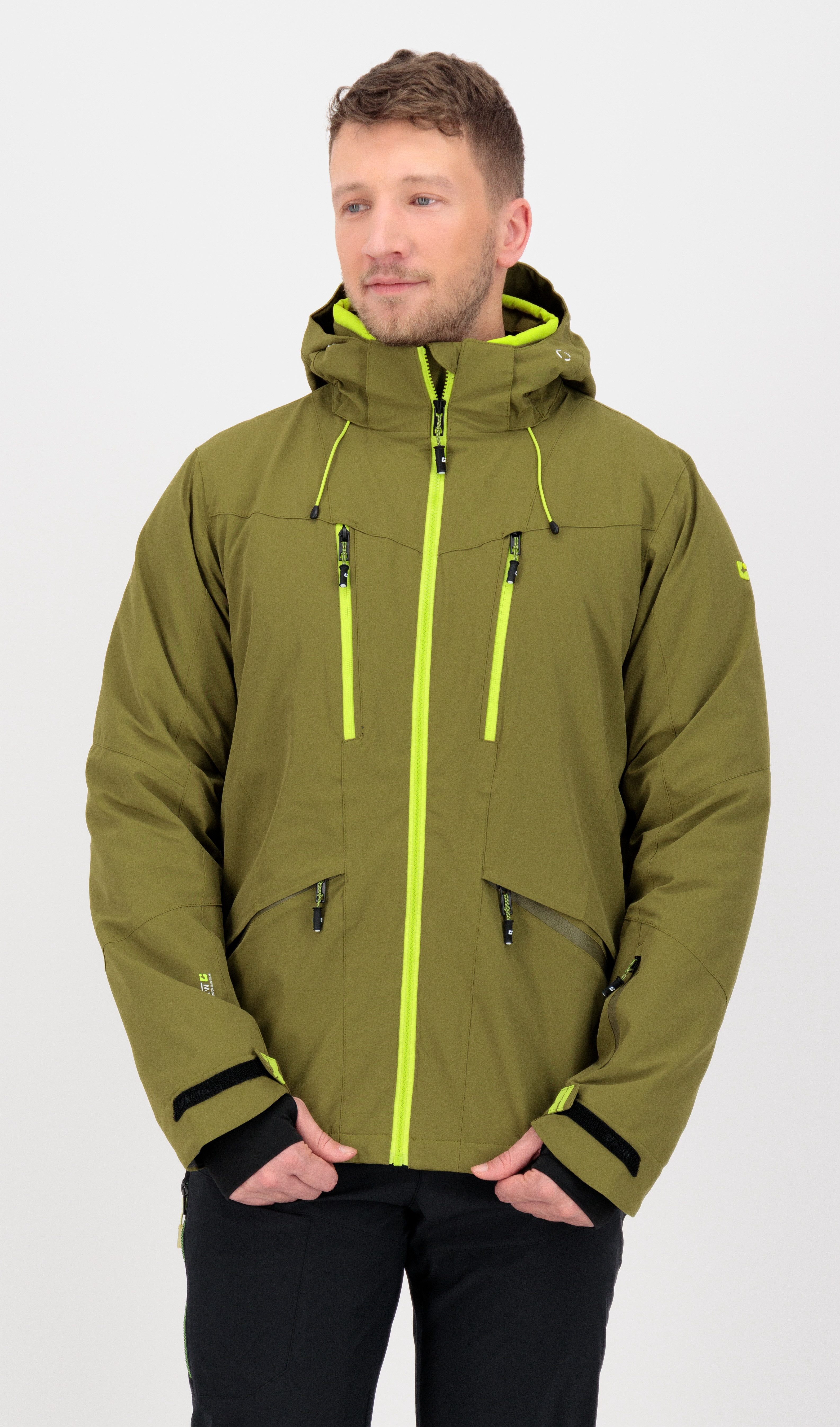 Killtec Skijacke KSW 74 CS MEN SKI JACKET Funktionsjacke, Sportjacke mit abnehmbarer Kapuze und Schneefang