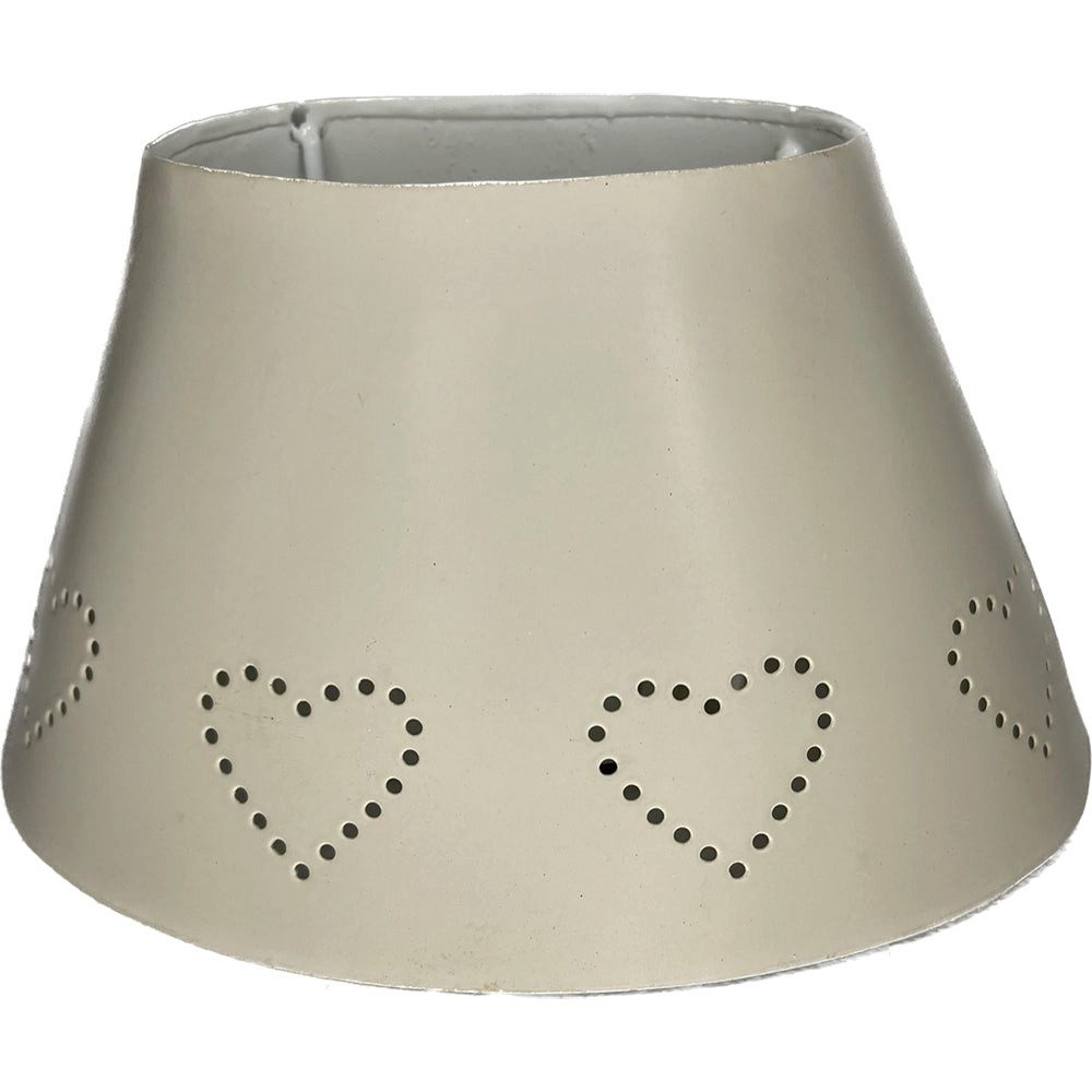 Dirk Davids Leuchten GmbH Tischleuchte Tischleuchte Oval Metall Beige Sweetheart Tischlampe, E27 max. 40 Watt