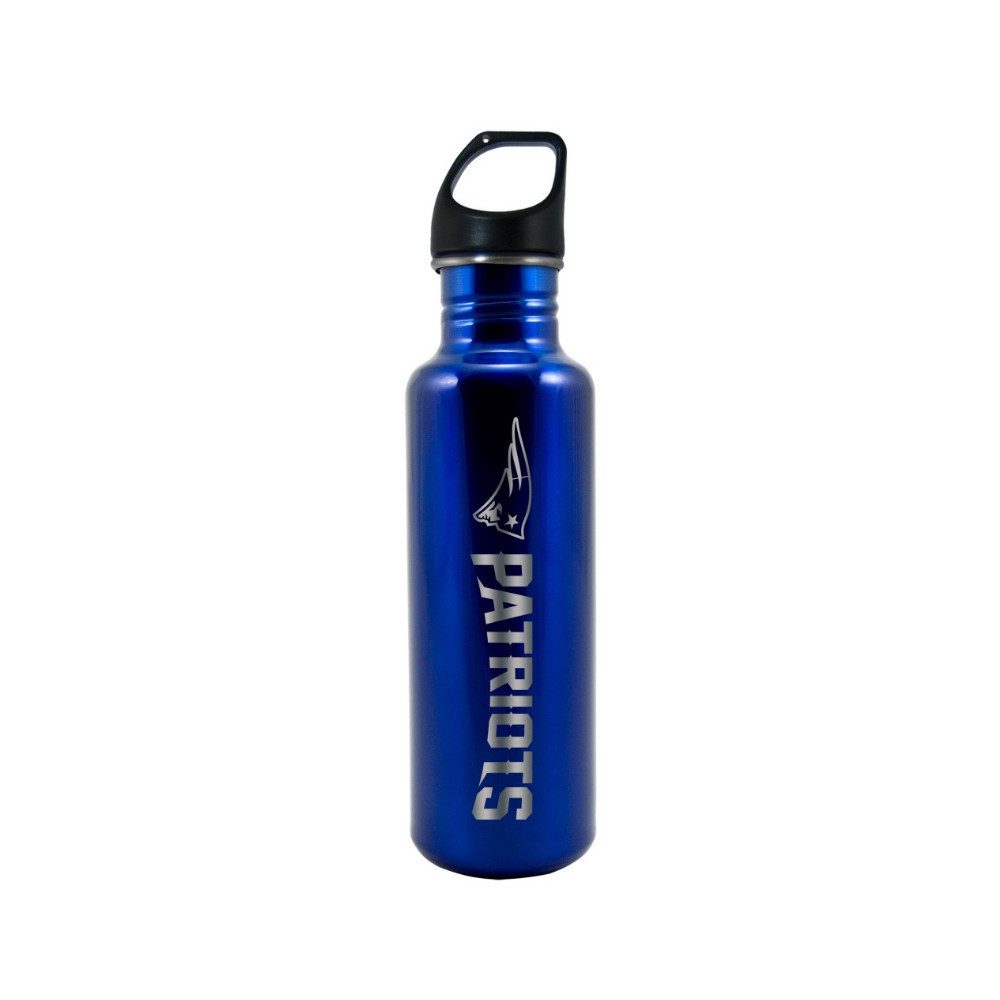 New England Patriots Trinkflasche New England Patriots Steel Water Bottle 750 ml.