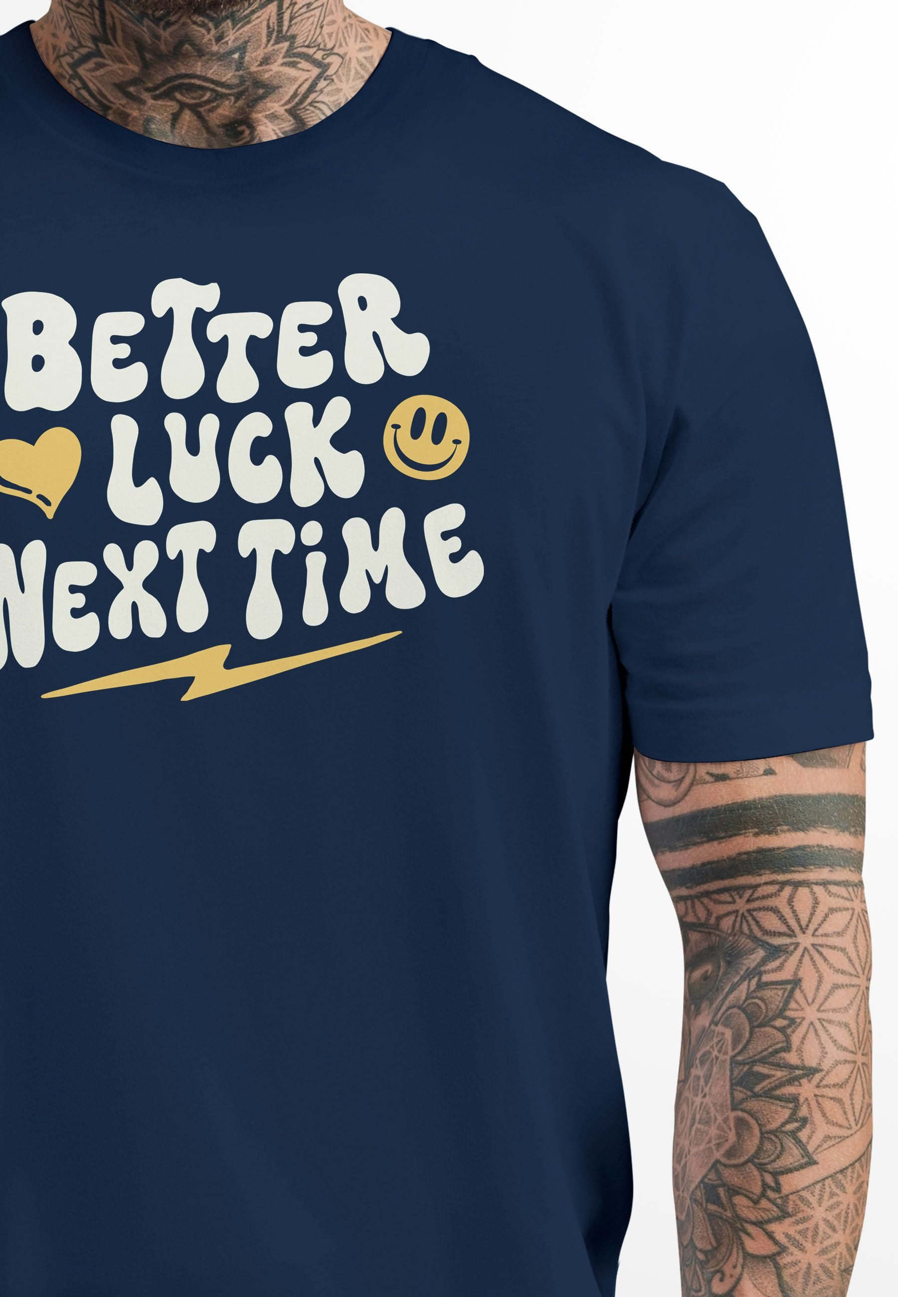 Neverless Print-Shirt Herren T-Shirt Spruch Better günstig online kaufen
