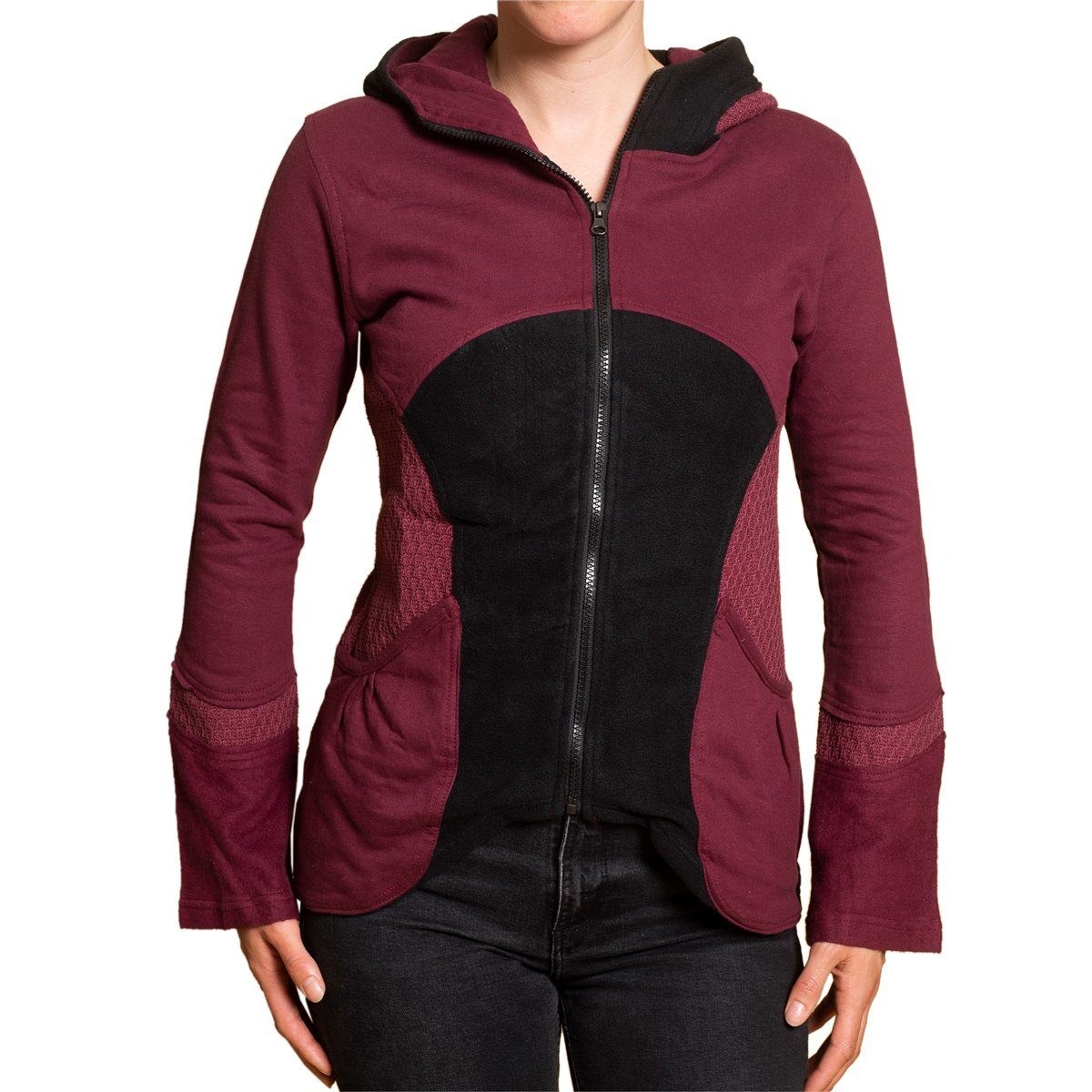 PANASIAM Wolljacke Damen Fleecejacke, leichte Übergangsjacke günstig online kaufen