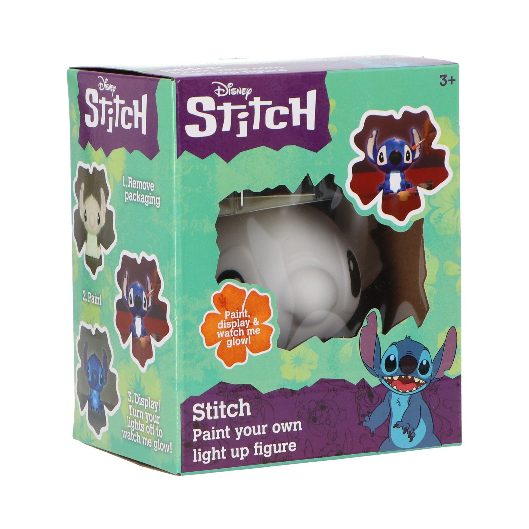 Lilo & Stitch Malpalette Lilo & Stitch DIY Malset Gestalte deine eigene leuchtende Stitch-Figur
