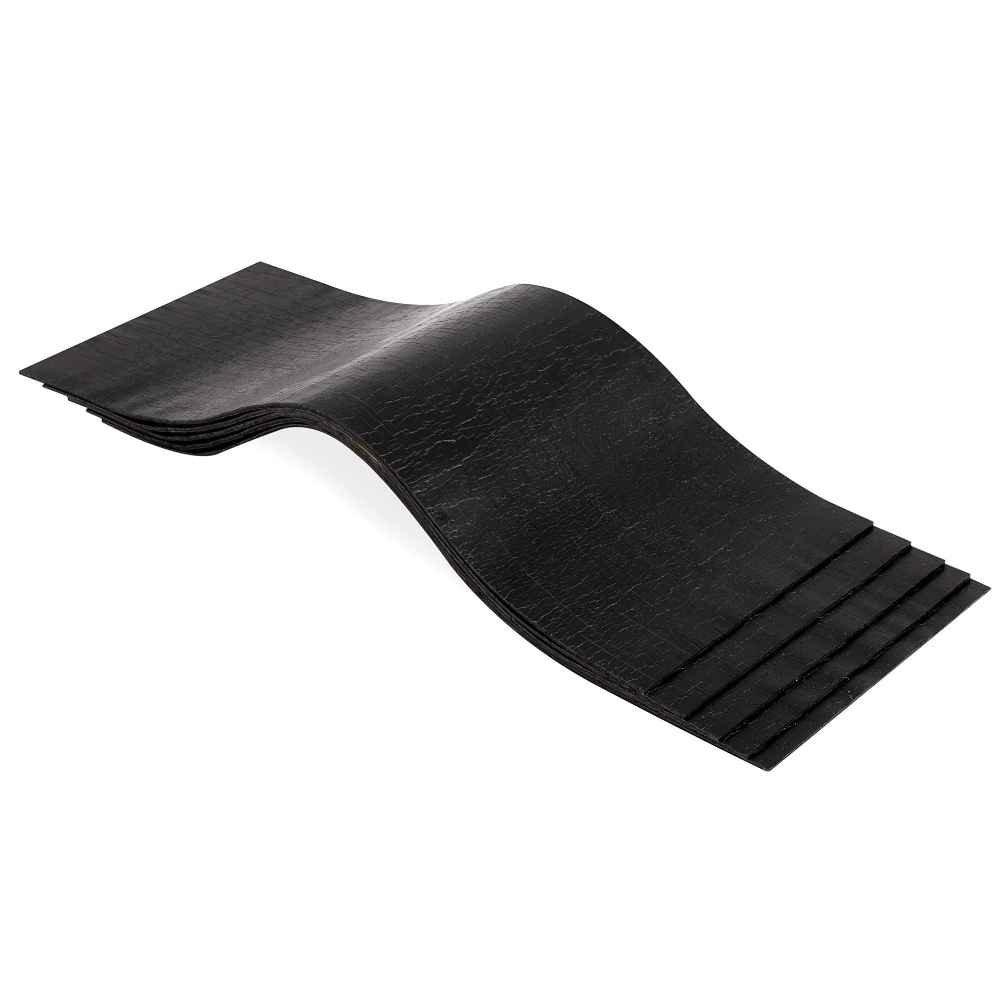 platino24 Dämmplatte Bitumenmatten 500x200x2 mm selbstklebend mit Antiblockschicht, (10-St)