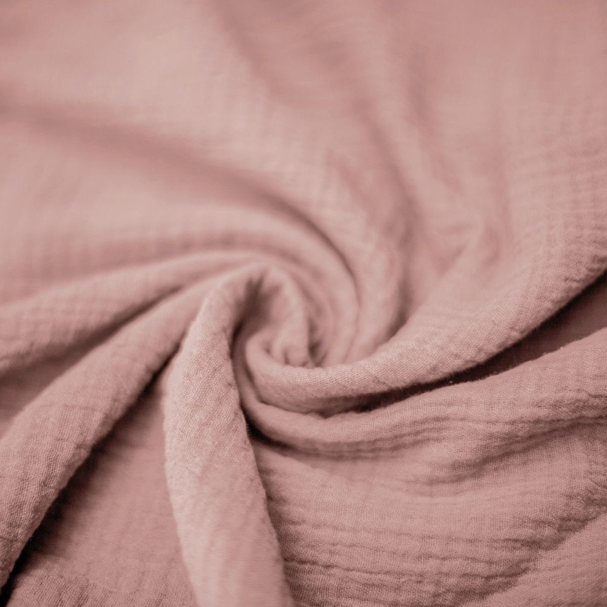 Julius Zöllner Babybettdecke Kuscheldecke Musselin dusty rose 70/100
