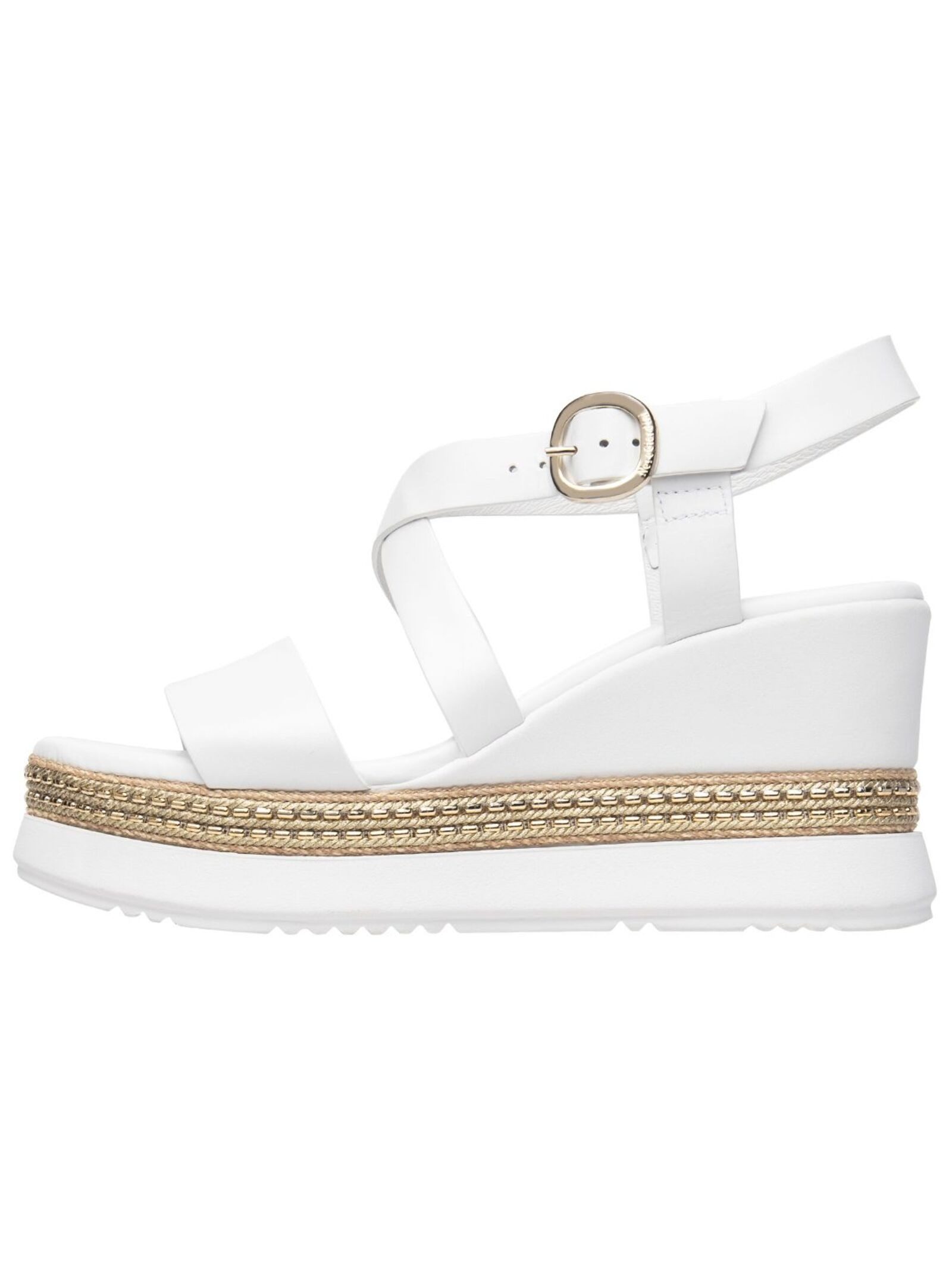 Nero Giardini Nero Giardini Sandalen Leder Keilsandalette