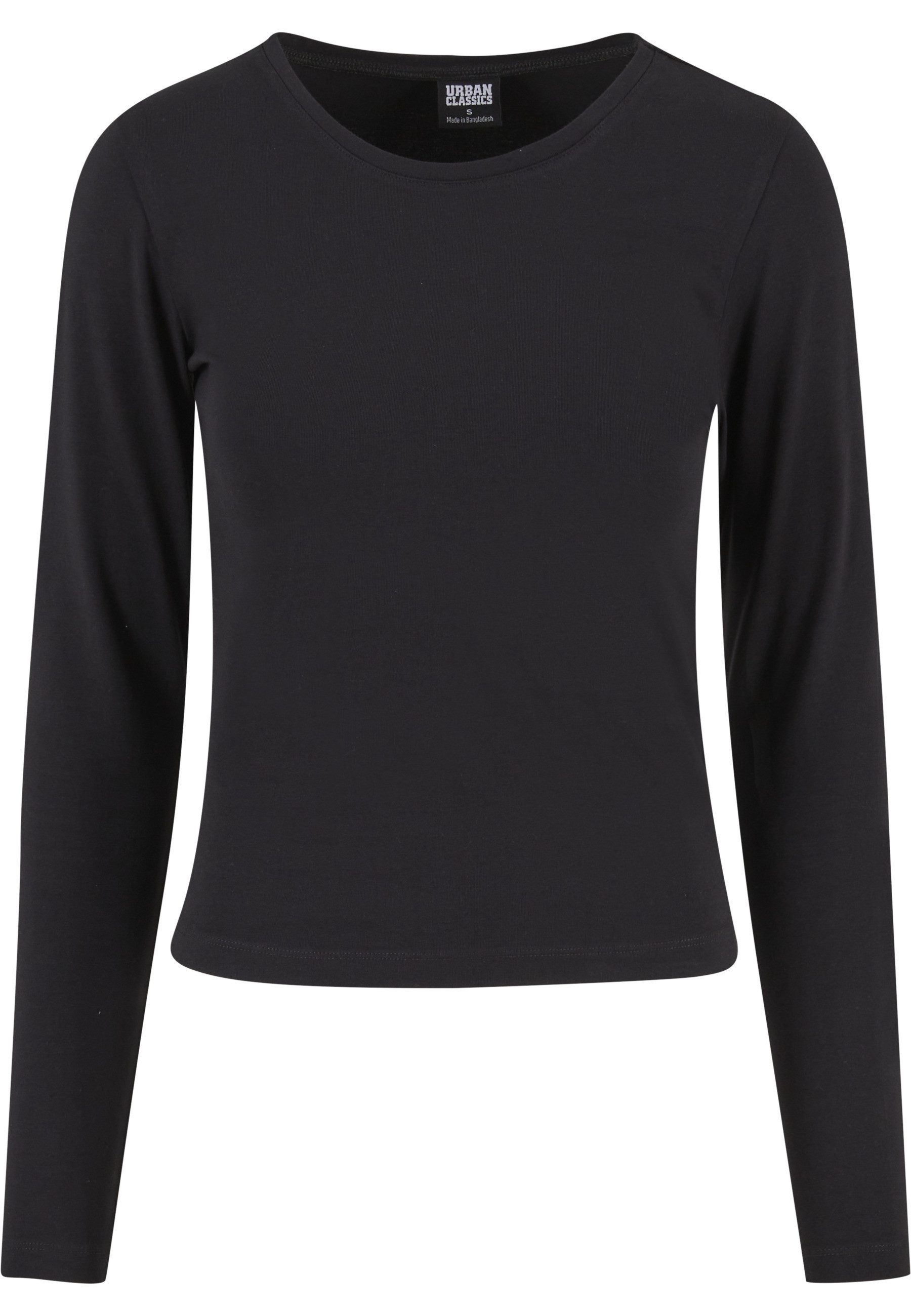 URBAN CLASSICS Longsleeve Urban Classics Ladies Basic Super Slim Longsleeve (1-tlg)