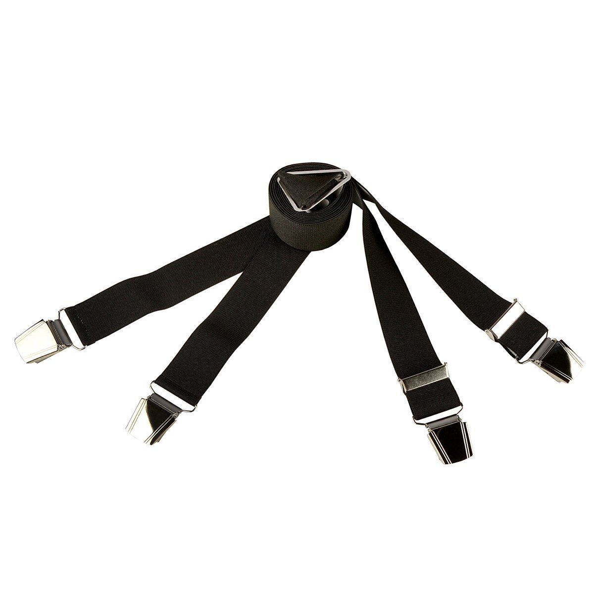 LINDENMANN Hosenträger Hosenträger schwarz Lindenmann verstärkte Clips XXL günstig online kaufen