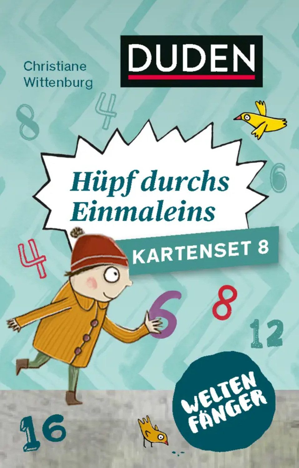 Spiel Hüpfe durch das Einmaleins (Spiel-Zubehör). Kartenset.8