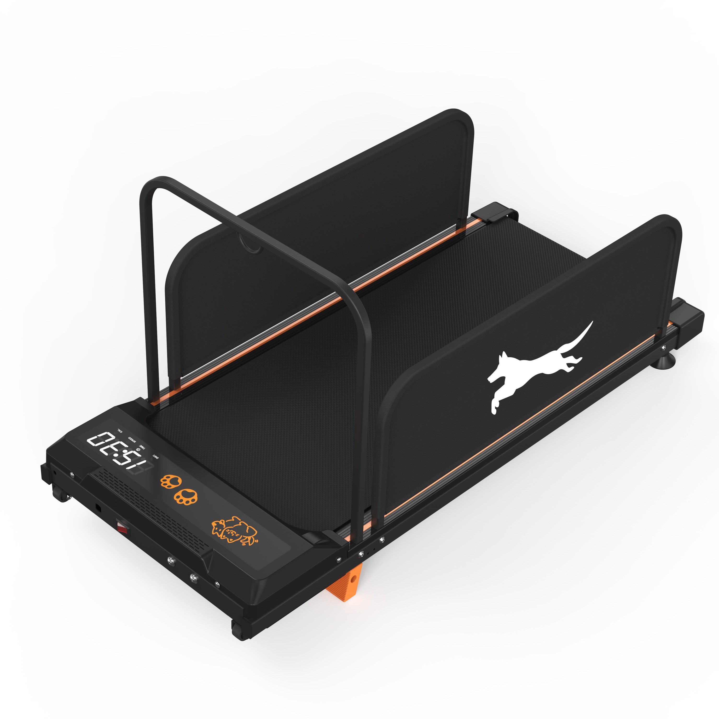 BAYMATE Laufband Hundelaufband mit 2,5 PS Motor - Große Lauffläche 100x40 cm (Große Lauffläche 90x37.5 cm (Extra großes Laufbrett (90x37.5 cm) – Geeignet für mittelgroße bis große Hunde)