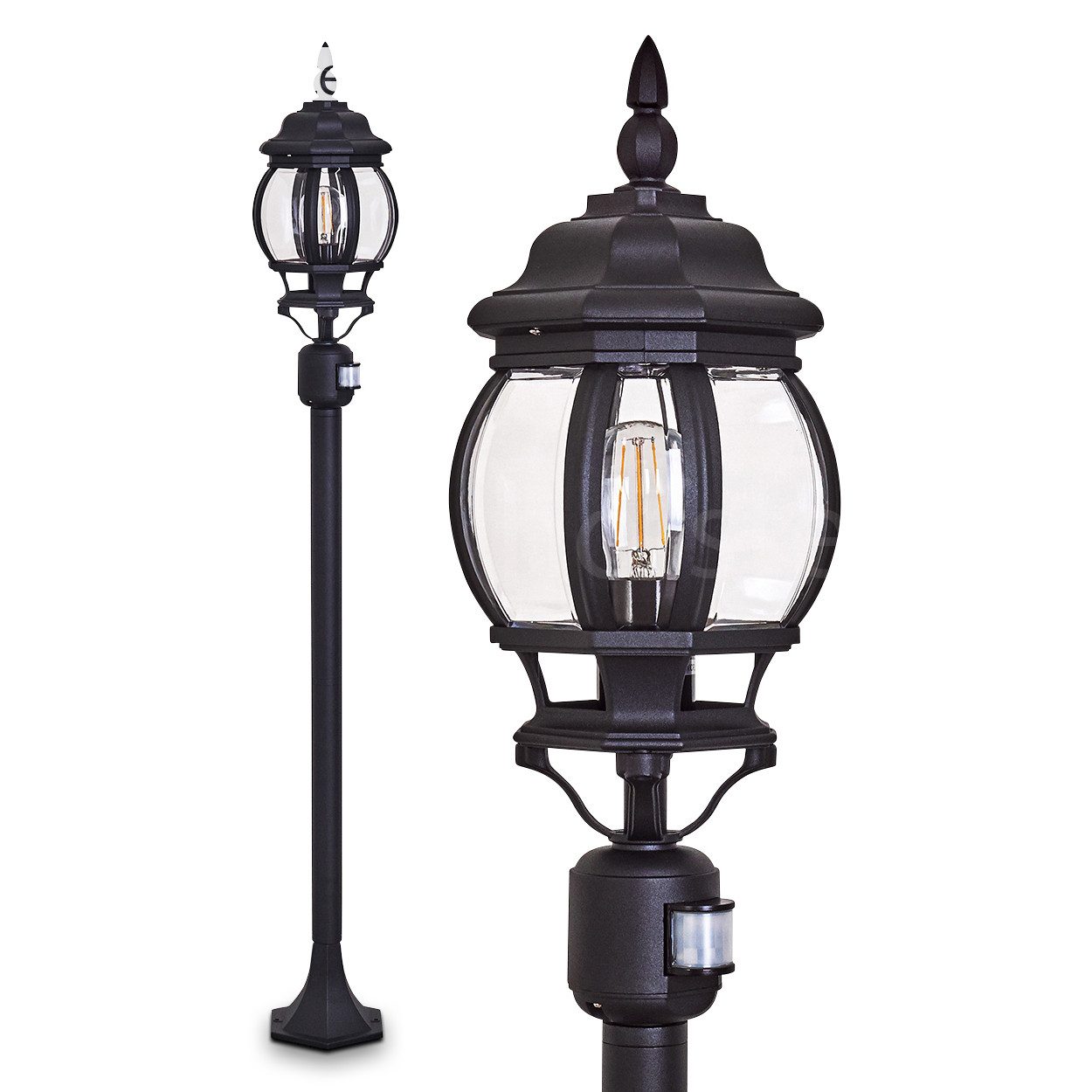hofstein Außen-Stehlampe »Meyen« Außenleuchte, Aluguss in günstig online kaufen