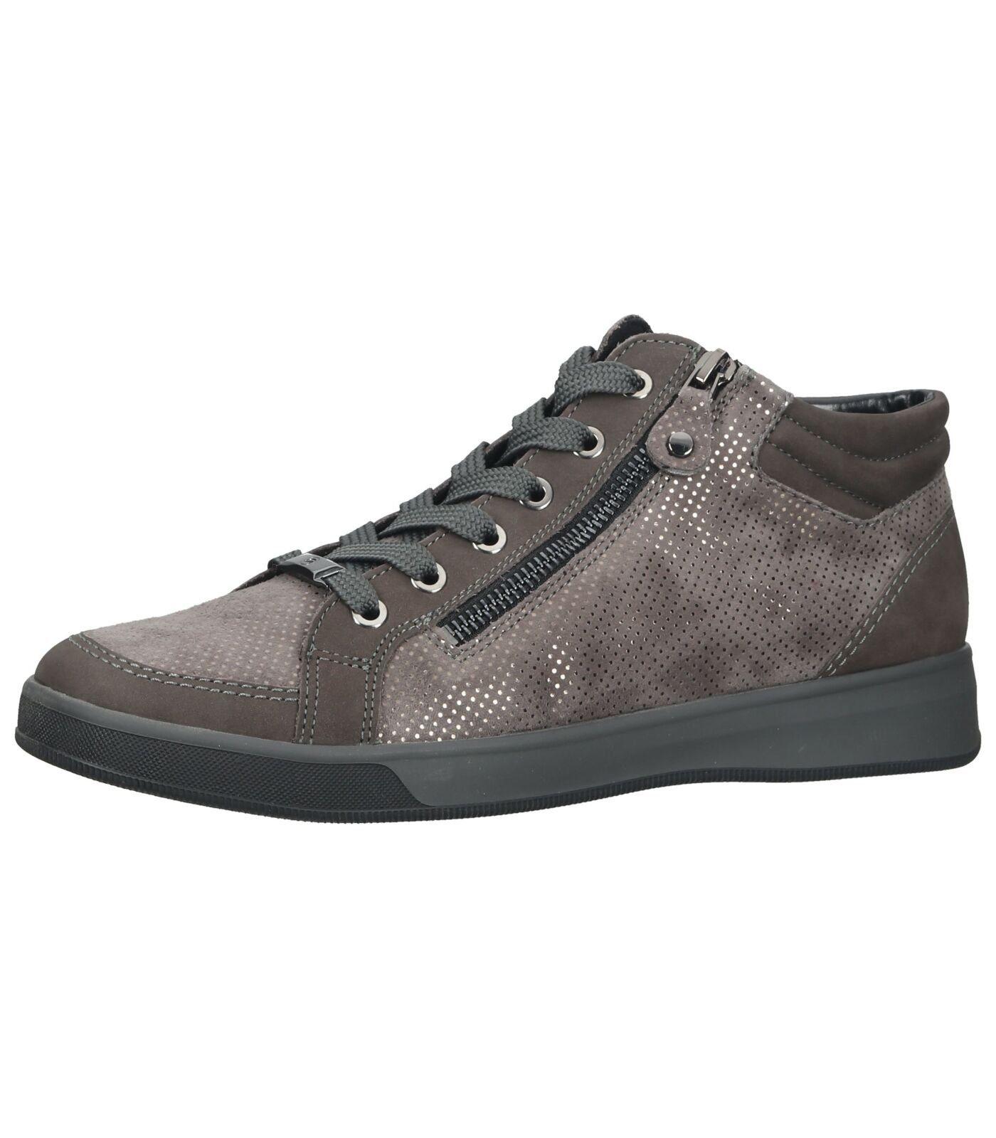 Ara Nubukleder/Textil 049648 Sneaker grau Sneaker