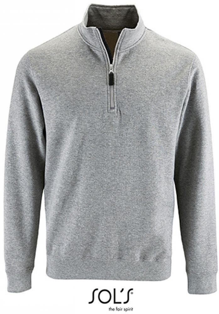 SOLS Sweatshirt Herren Zip High Collar Sweatshirt Stan