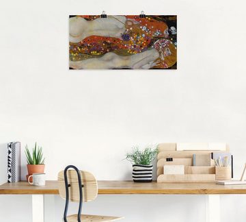 Artland Wandbild Wasserschlangen II (Die Freundinnen), Frau (1 St), als Leinwandbild, Poster, Wandaufkleber in verschied. Größen