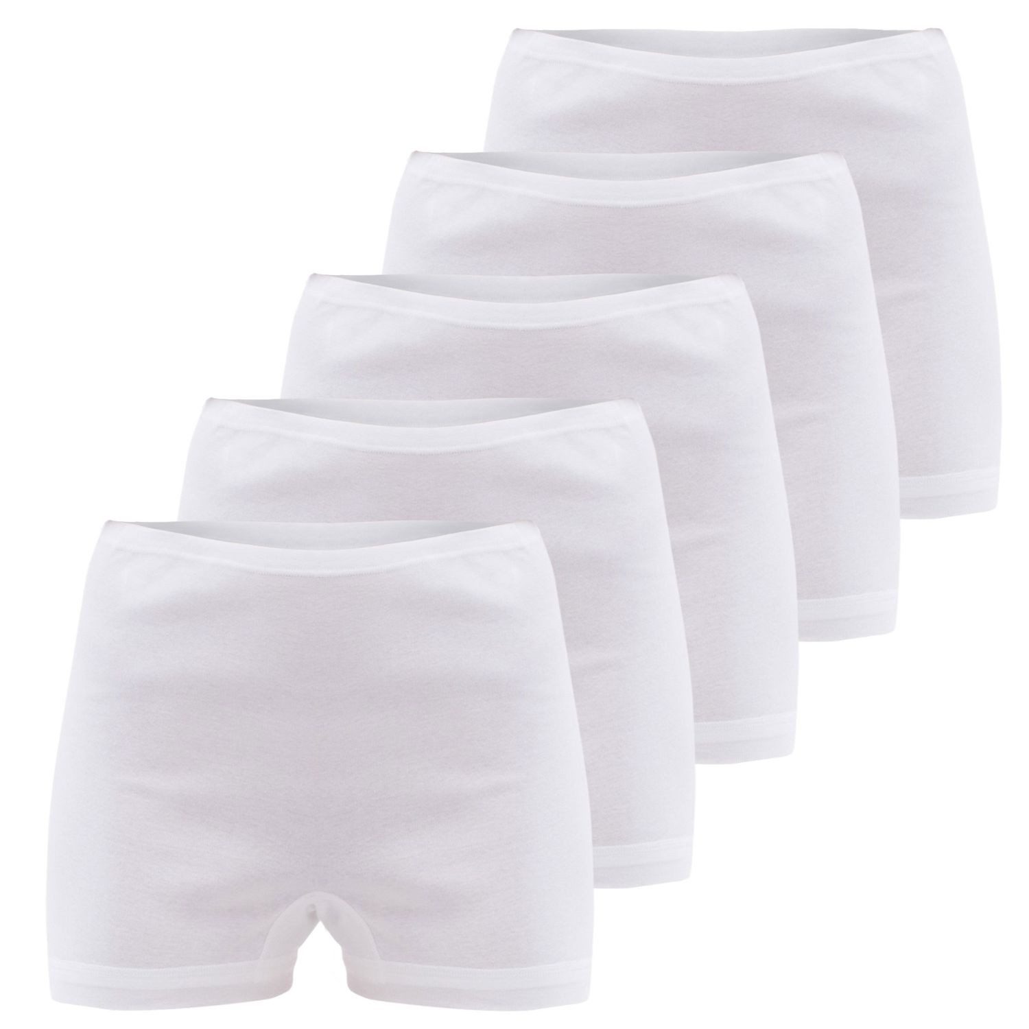 Schöller Pagenschlüpfer Pagenschlüpfer (Set, 5-St., 5er Pack) kurzes Bein, supergekämmte Baumwolle, elastische Abschlüsse