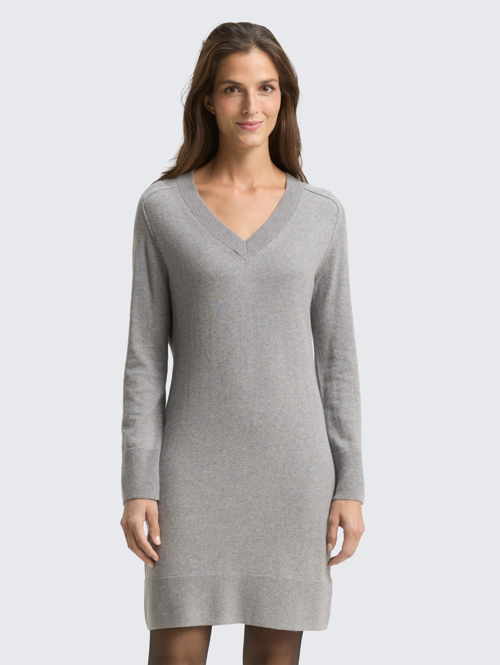 TOM TAILOR Sommerkleid Kleider & Jumpsuits Strickkleid mit Kaschmir-Anteil