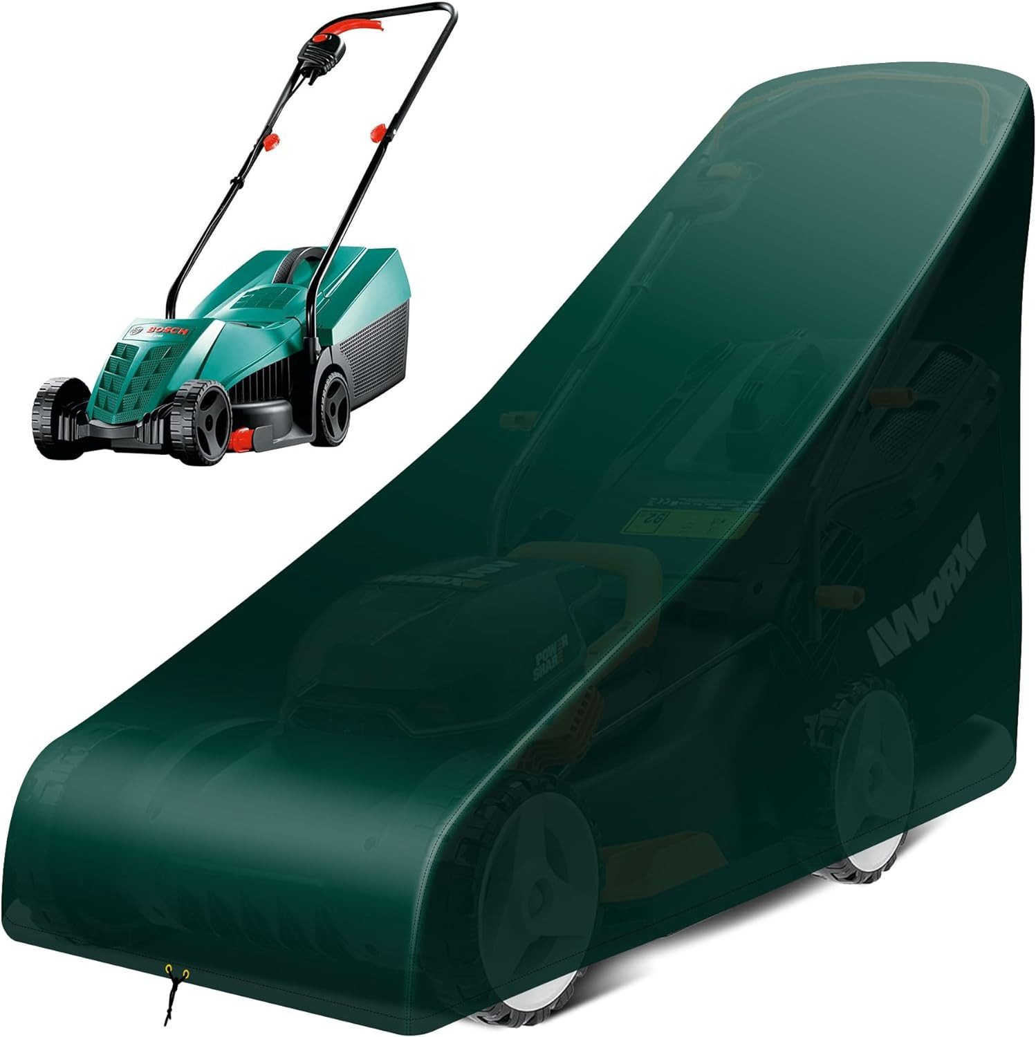 BlingBin Rasenmäher-Schutzhülle Abdeckung für den Rasenmäher Rasenmäherabde günstig online kaufen