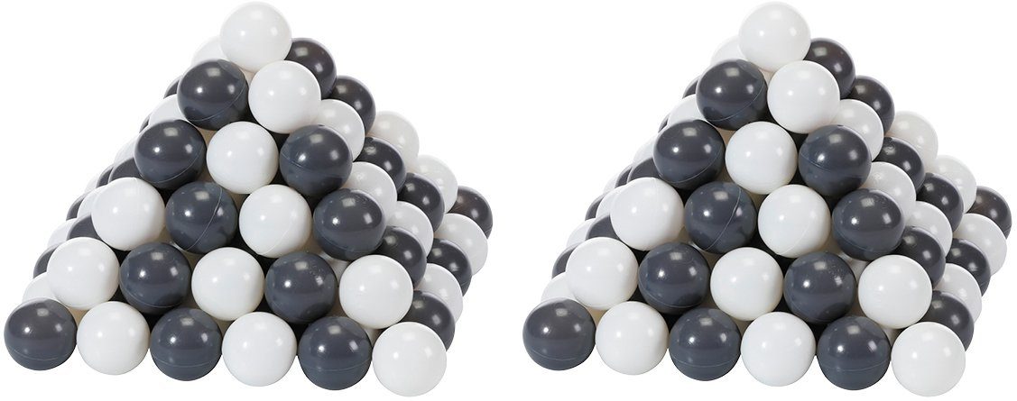 Knorrtoys® Bällebad-Bälle »200 Stück, grey/creme, Ø ca. 7 cm« online kaufen  | OTTO