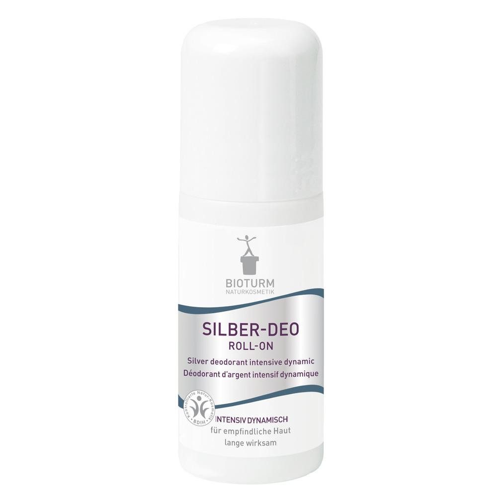 Bioturm Deo-Roller Silber - Deo Roll-On intensiv dynamisch 50ml