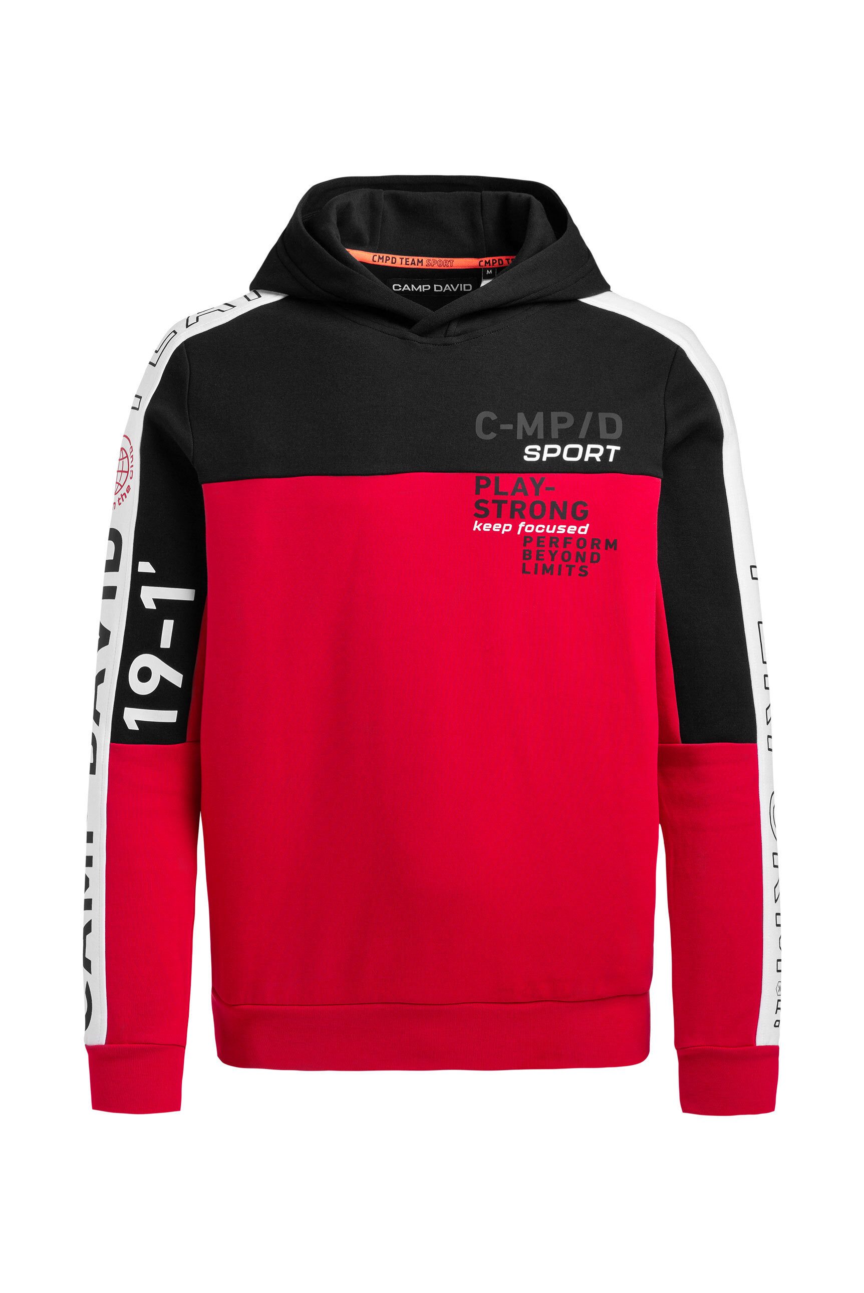 CAMP DAVID Kapuzensweatshirt mit Baumwolle günstig online kaufen