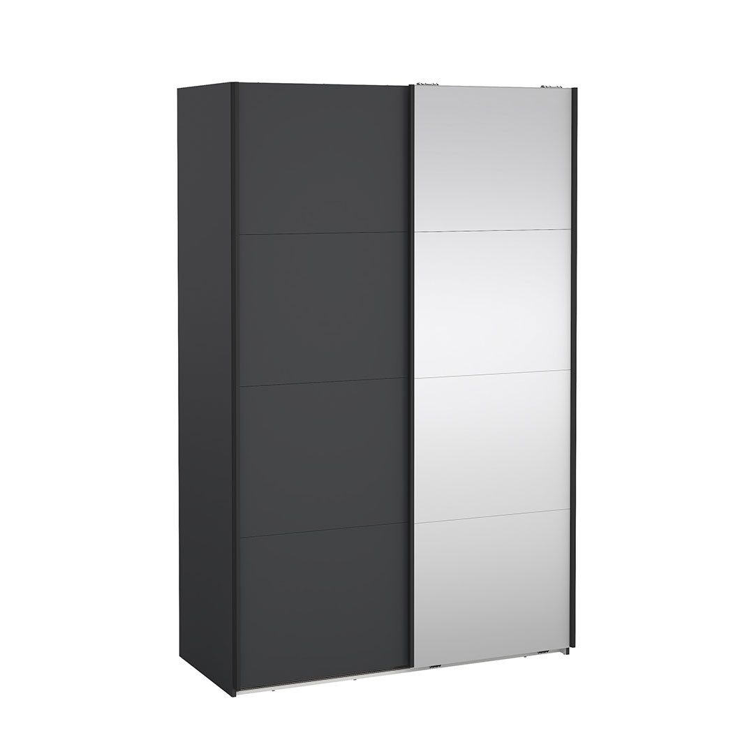 Tvilum Kleiderschrank Bergamo Schiebetürenschrank 2 Türen 140x220cm matt