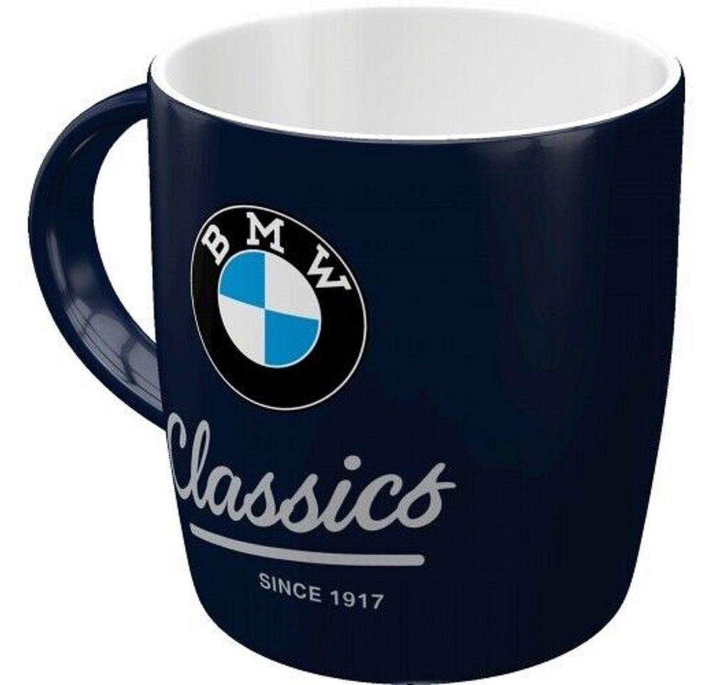 BMW Tasse BMW Classic Kaffee Becher Kaffeetasse Motorsport M Performance Tasse, 1-tlg.