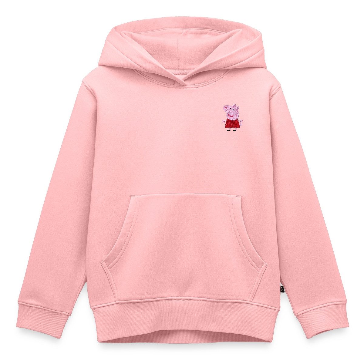 Hoodie Peppa Wutz Brustdesign Stick Kinder Premium Hoodie