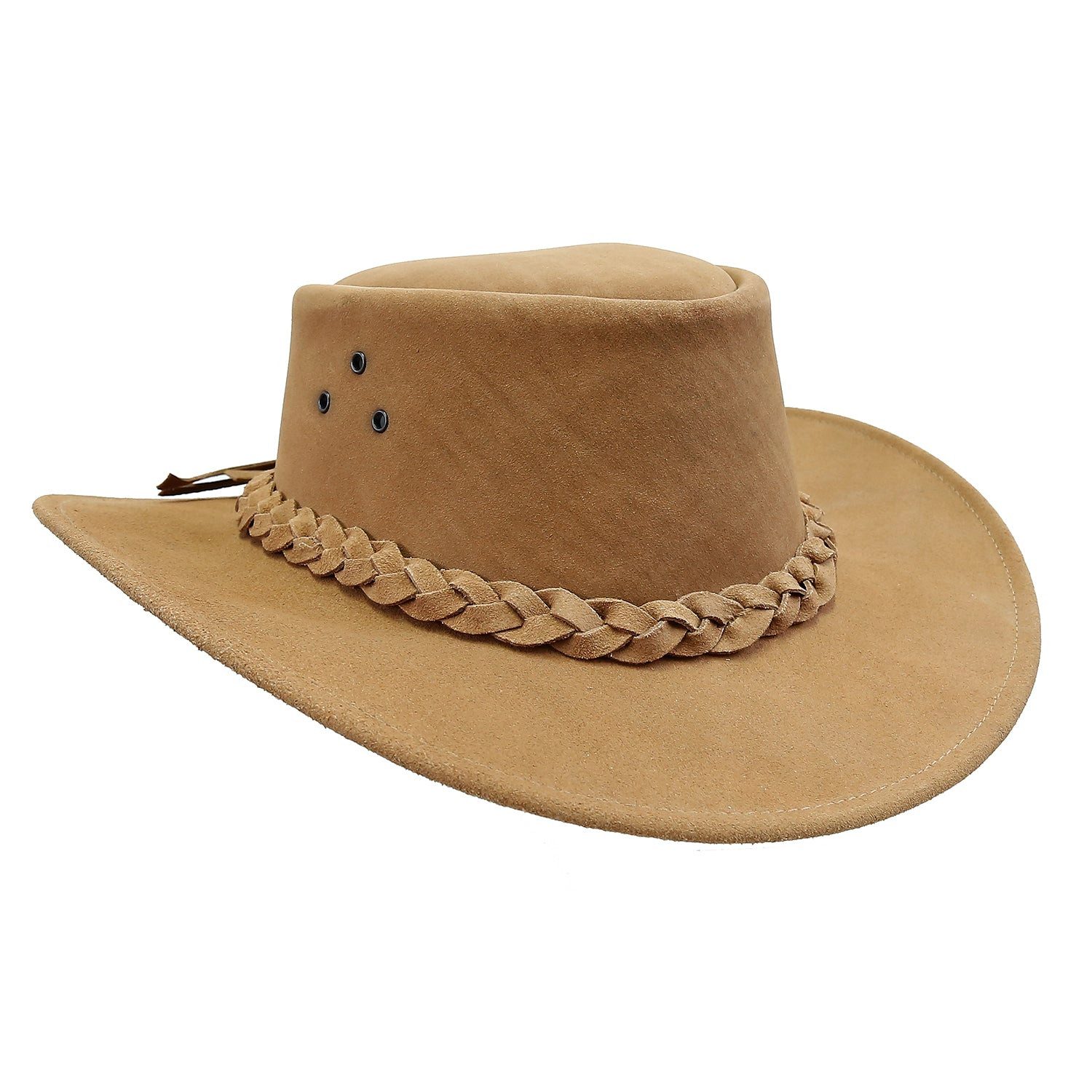 Outbacker Cowboyhut Outdoor Wildleder Cowboy-Hut, allwettertauglich mit hohem UV Schutz. G