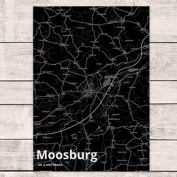 Mr. & Mrs. Panda Postkarte Moosburg - Geschenk, Stadt, Ort, Einladung, Einladungskarte, Karte, D