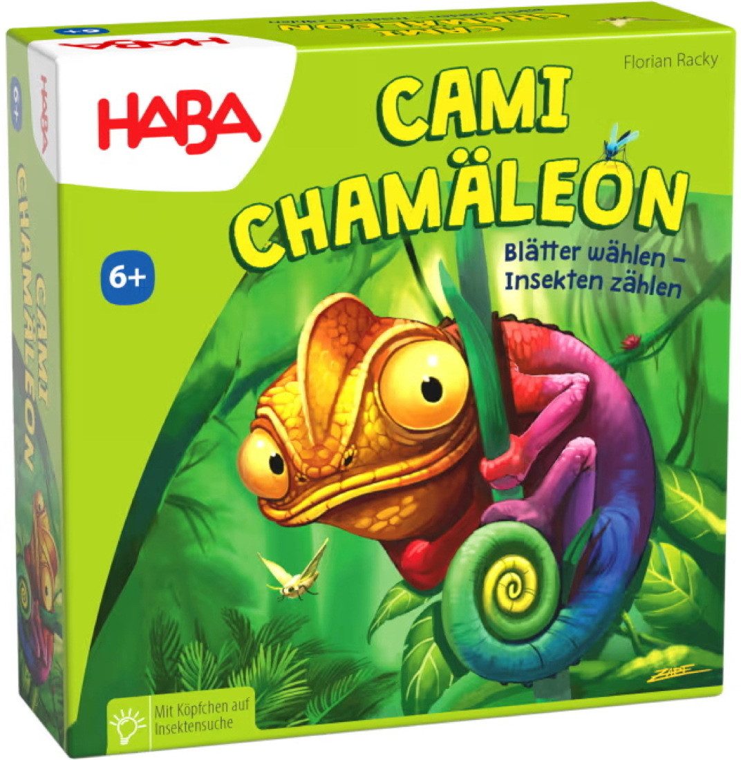 Haba Spiel Kinderspiel Sammelspiel Cami Chamäleon, Memo-Spiel 1307140001