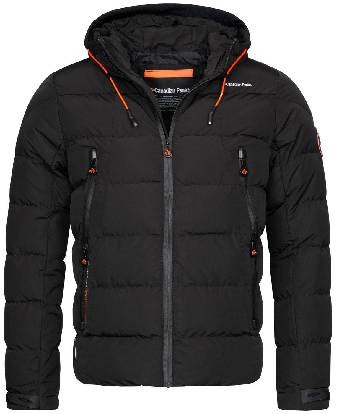 Canadian Peak Outdoorjacke Canadian Peak Ardent by Geographical Norway Herren Winter Jacke Stepp in schöner Steppoptik