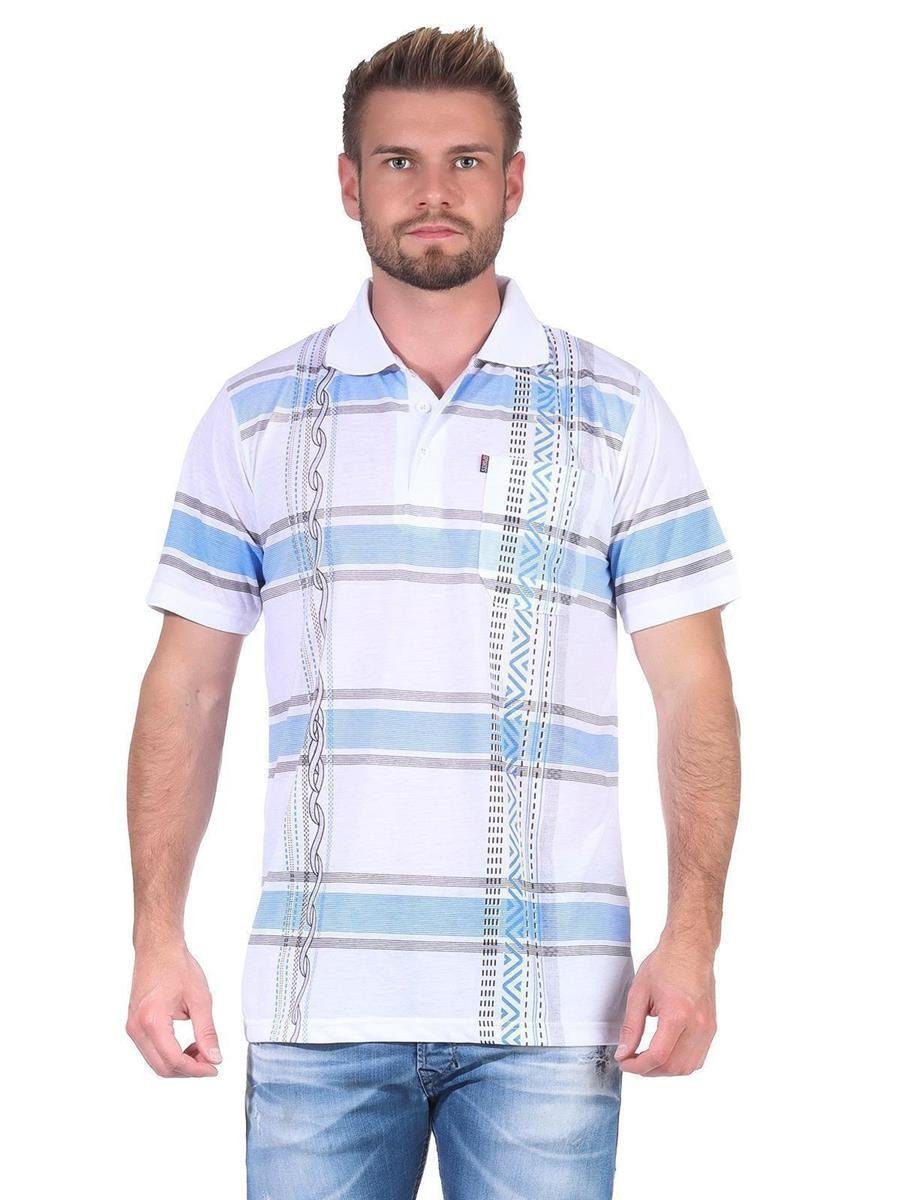 Poloshirt Herren Poloshirt T-shirt Polo-Hemd Kurzarm, M L XL 2XL