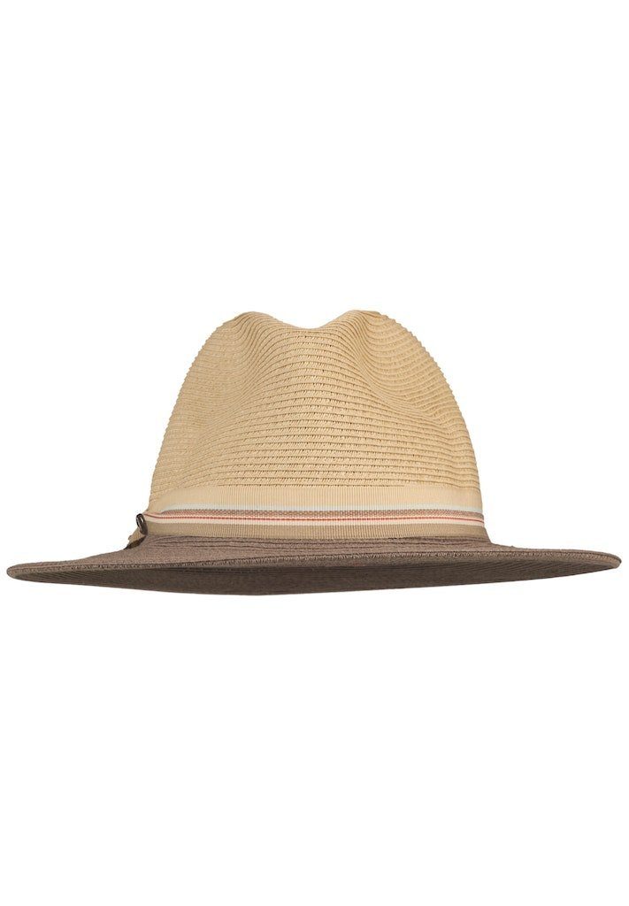 Loevenich Strohhut knautschbarer 0016-multi Fedora natural