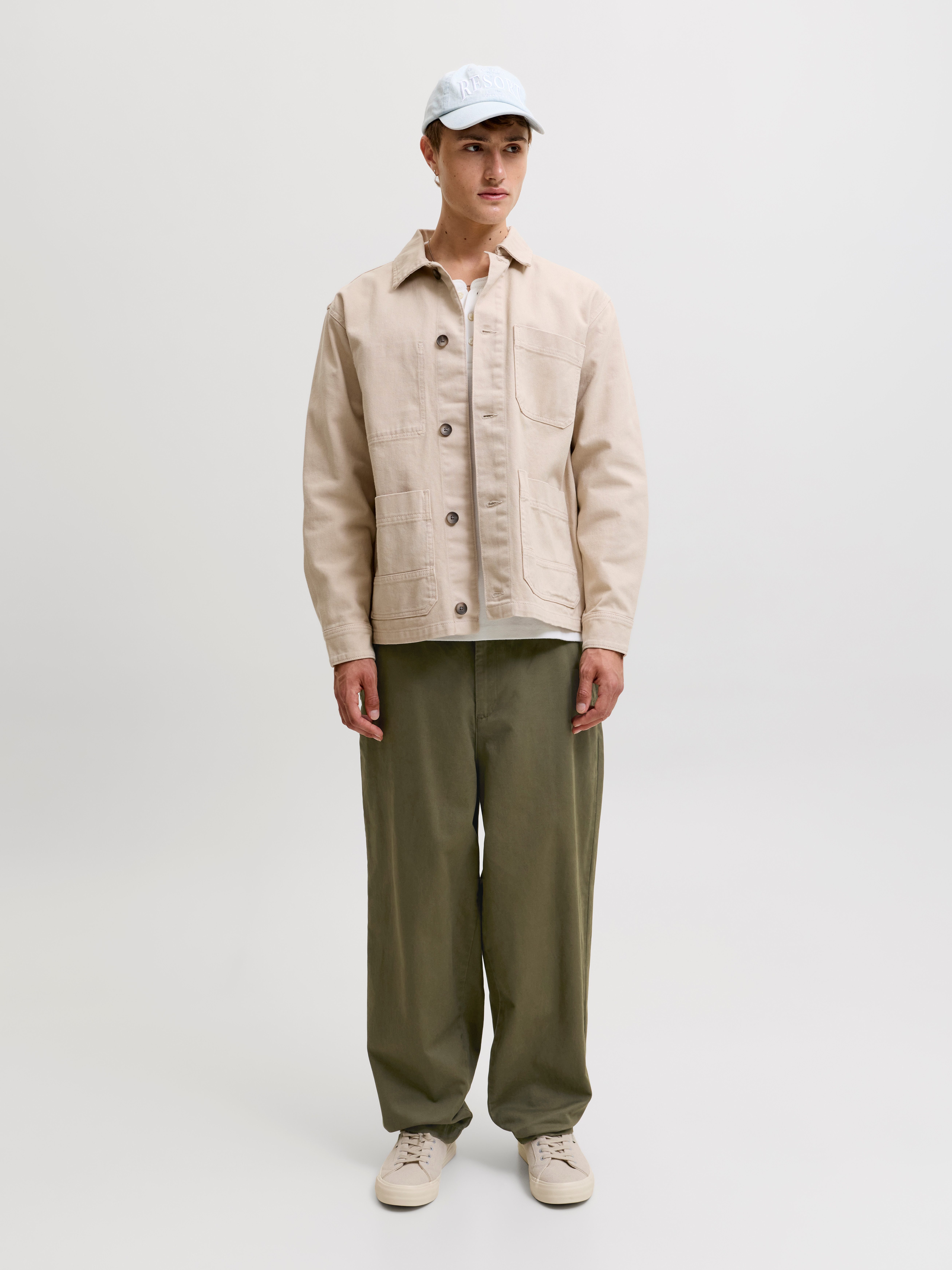 Jack & Jones Schlupfhose JPSTEVAN ELVARO JOGGER SN Baumwolle – Bild 4 von 5