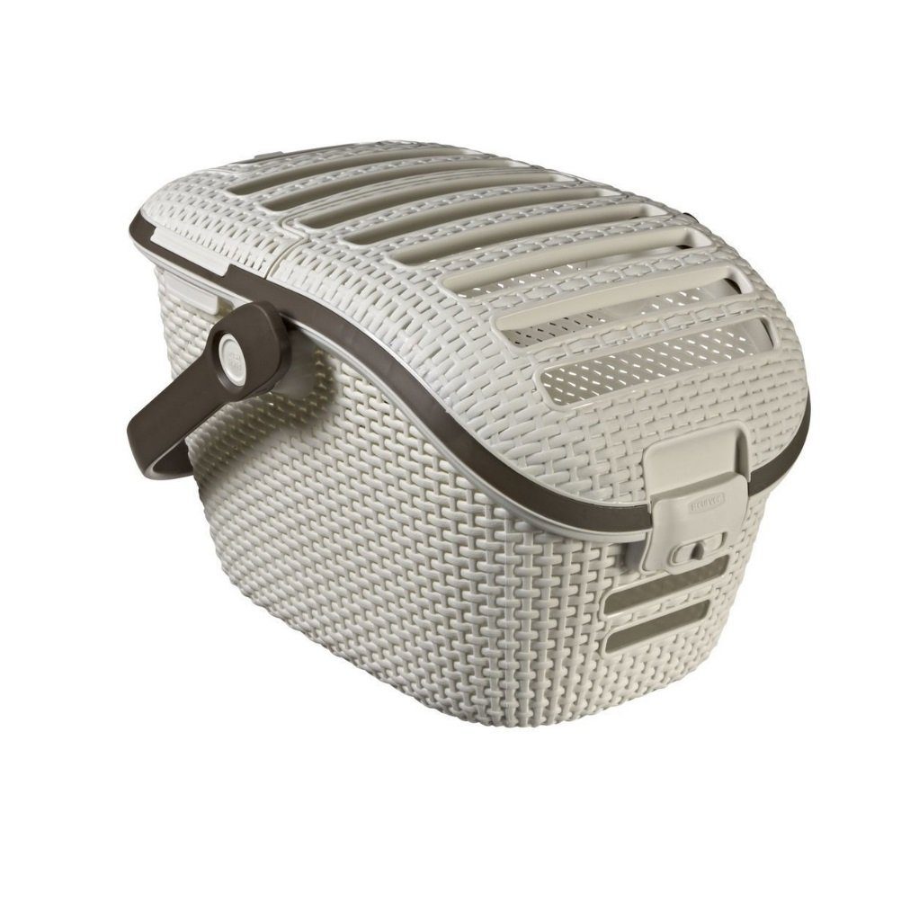 Curver Tiertransportbox, Transport- und Reisekorb Beige