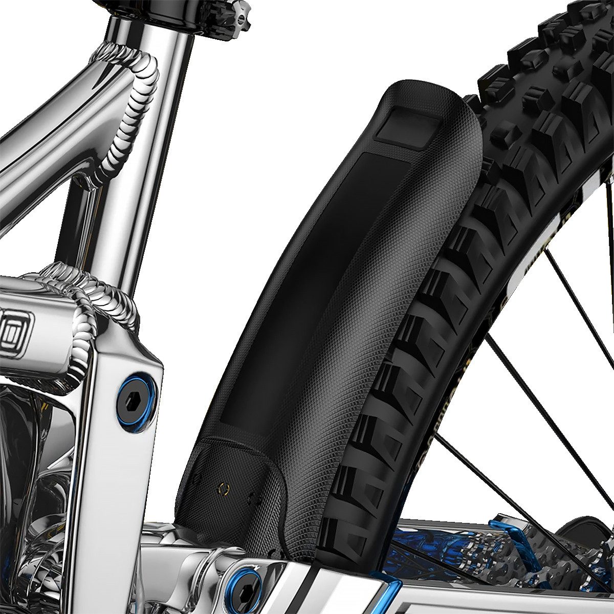 MidGard Schutzblech Fahrrad für Hinten oder Vorne Spritzschutz für E-Bike MTB Mudguard (2 St), für 24-29 Zoll Fahrräder mit 10 Kabelbinder