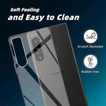 CoolGadget Handyhülle Transparent Ultra Slim Case für Sony Xperia 5 IV 6,1 Zoll, Silikon Hülle Dünne Schutzhülle für Xperia 5 IV 2022 Hülle