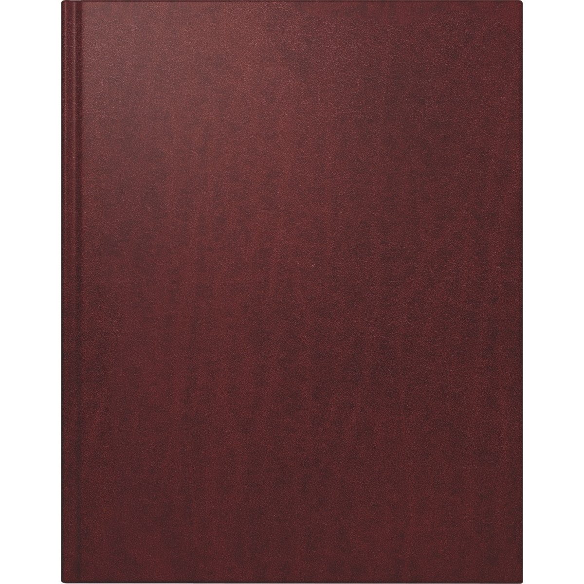 rido ide Buchkalender Buchkalender Managerkalender TM 20,5x26cm 1 Woche/2 Seiten Leder weinr