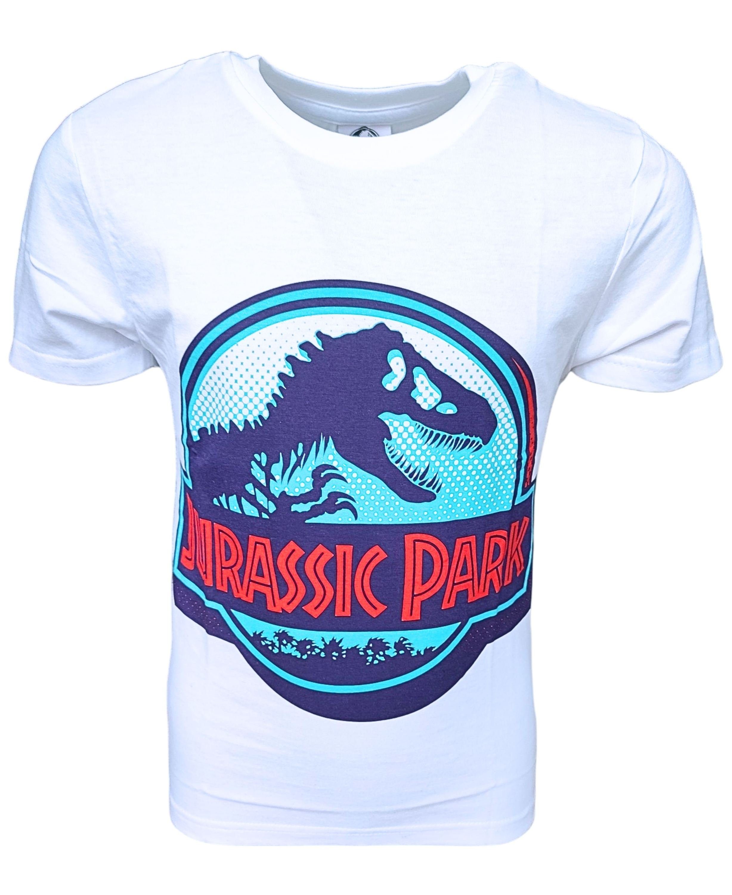 Jurassic World T-Shirt Jurassic Park Jungen Kurzarmshirt aus Baumwolle Gr. 134- 164 cm