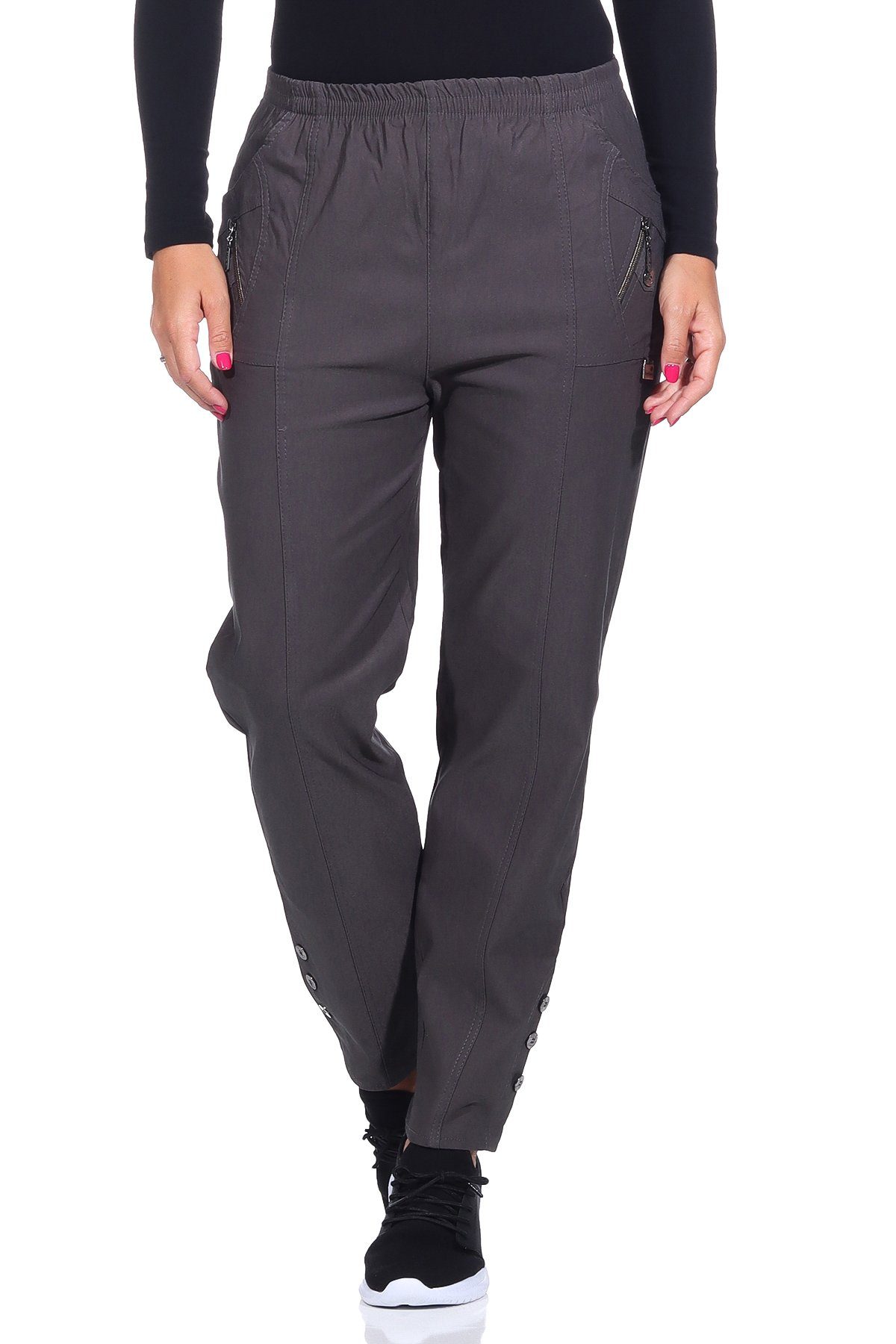 Cherry Berry Thermohose Schlupfhose für Damen Übergangshose mit leichtem Th günstig online kaufen