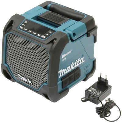 Makita DMR202 Bluetooth-Lautsprecher (mit Netzteil, ohne Akku und Ladegerät)