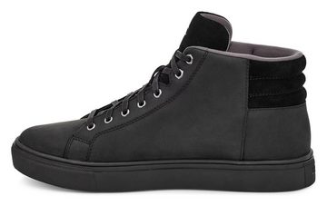 UGG M BAYSIDER HIGH WEATHER Sneaker im Used Look, Freizeitschuh, Halbschuh, Schnürschuh