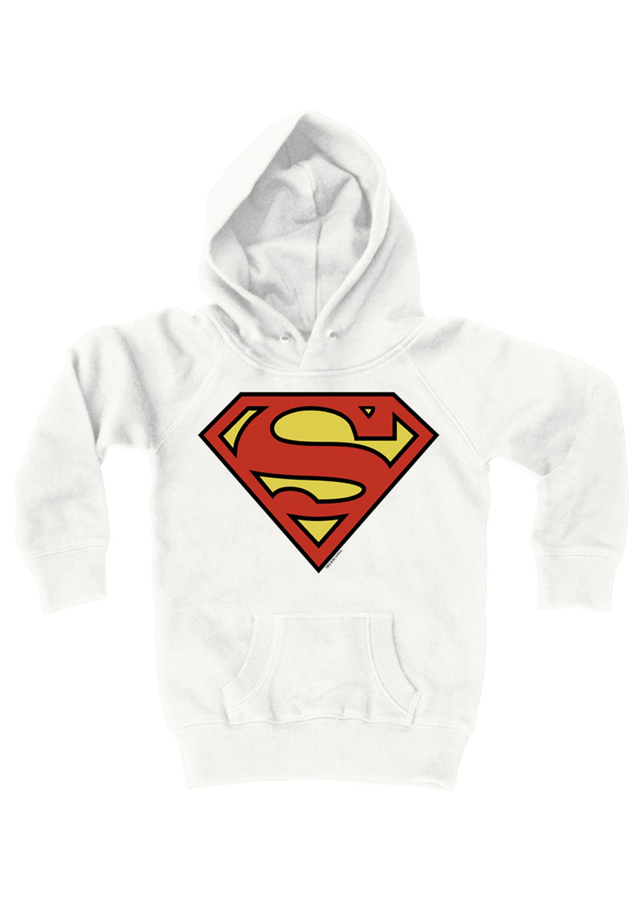 LOGOSHIRT Kapuzensweatshirt DC - Superman-Aufdruck Batman mit stylischem Logo