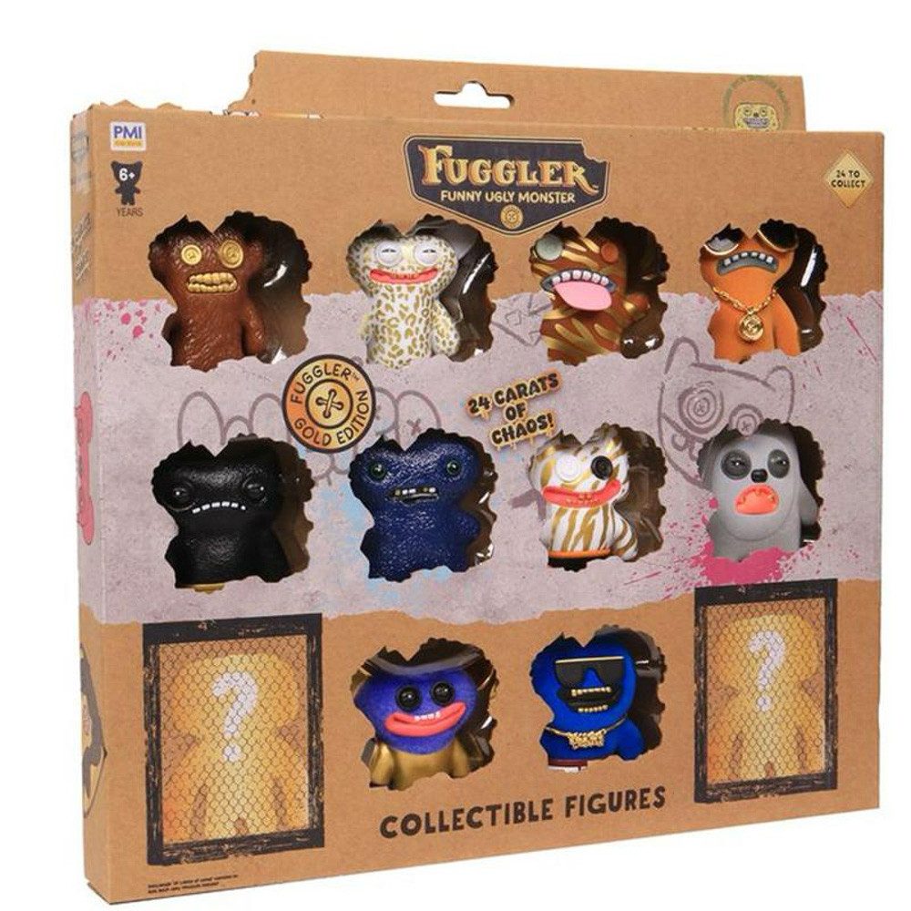 Fuggler Actionfigur Fuggler 12er Pack Deluxe inkl. 2 seltene (zufällige Auswahl), 6,5 cm