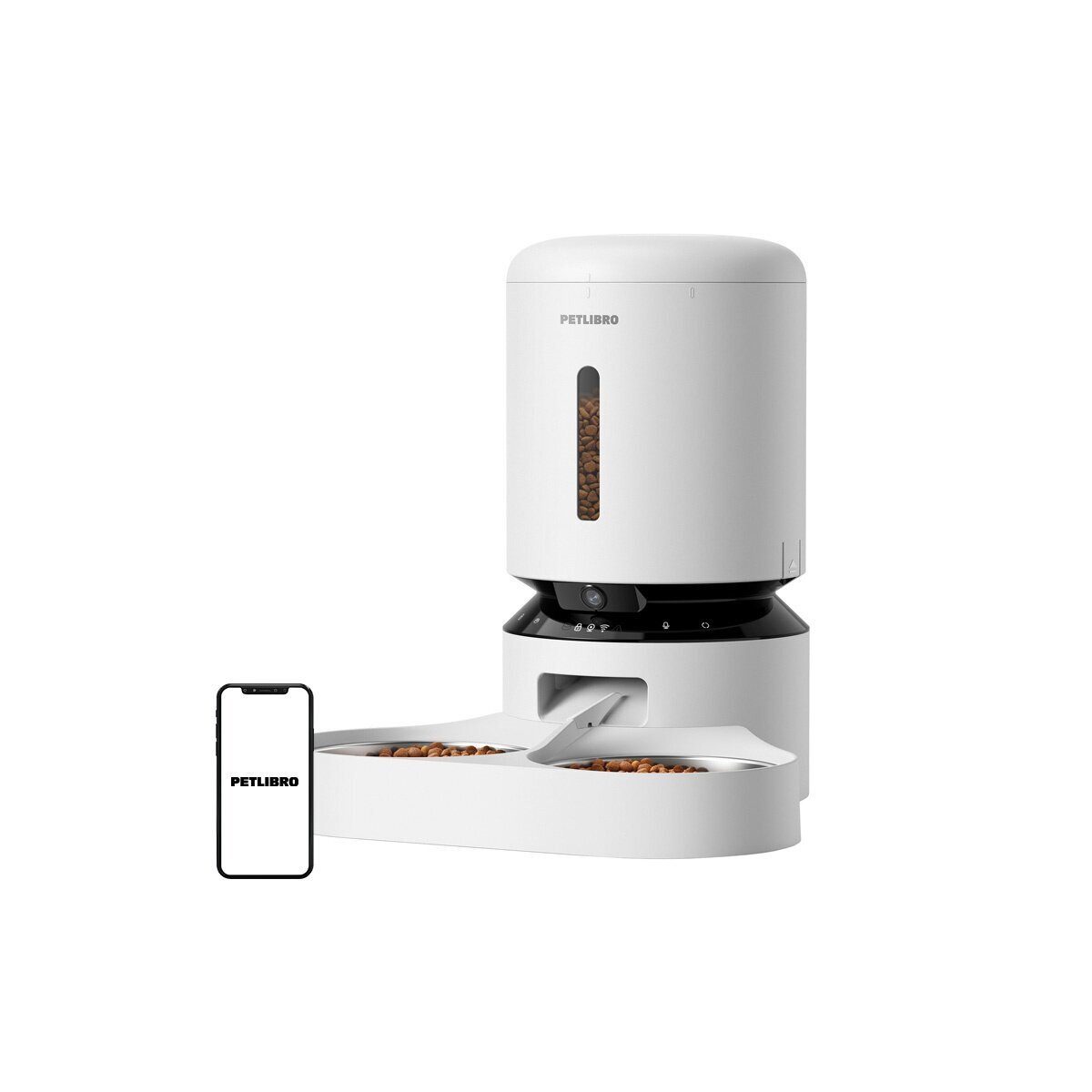 Petlibro Futterspender PetKit YumShare Smart Futterspender Dual Hopper WiFi 5L