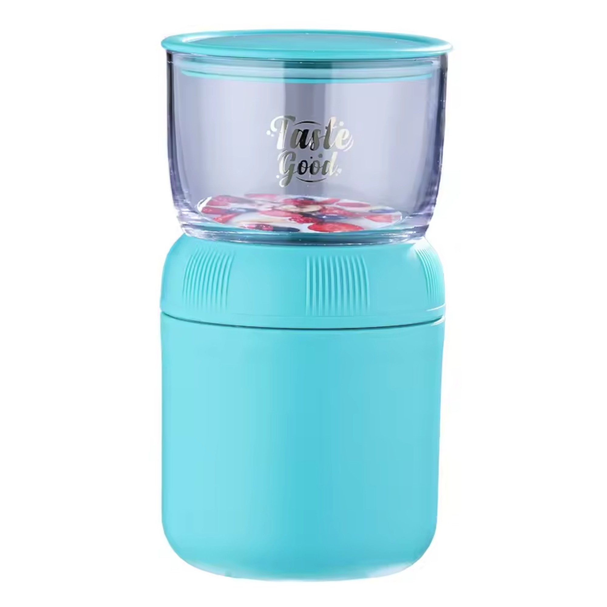 ROY Müslibox Müslibecher To-Go, Doppelwandiger Joghurtbecher, Frühstücksbecher für Kinder, Auslaufsicher, Tragbar, (750ml Isolierter Becher - Soup Cup, Ideal für Müsli), Joghurt, und Snacks