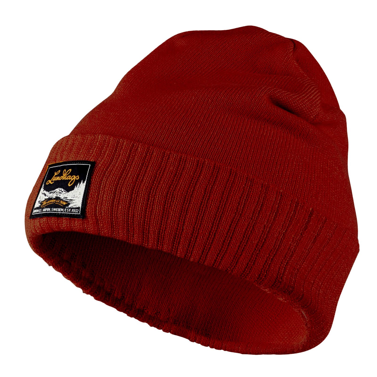 Lundhags Beanie Knak Beanie mit Marken-Logo-Patch