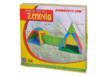 Knorrtoys® Spielzelt Zeltstadt Zenovia mit Spieltunnel