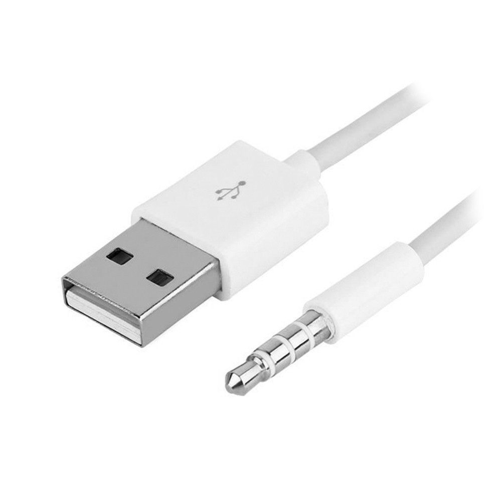 Bolwins G20 11cm USB Klinke Audio Kabel Adapter 3,5mm Klinke zu USB A für mp3 Audio-Kabel, USB 2.0 A Stecker, 3,5 mm Klinkenstecker (11 cm), Plug & Play, geeignet für Datenübertragung & Musikwiedergabe
