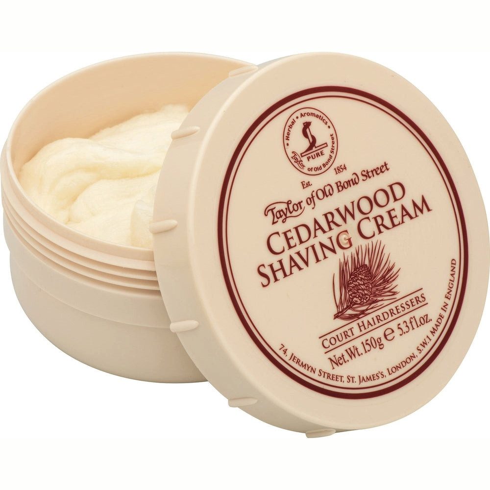 Taylor of Old Bond Street Rasierseife Cedarwood Rasiercreme Bowl, 1-tlg.