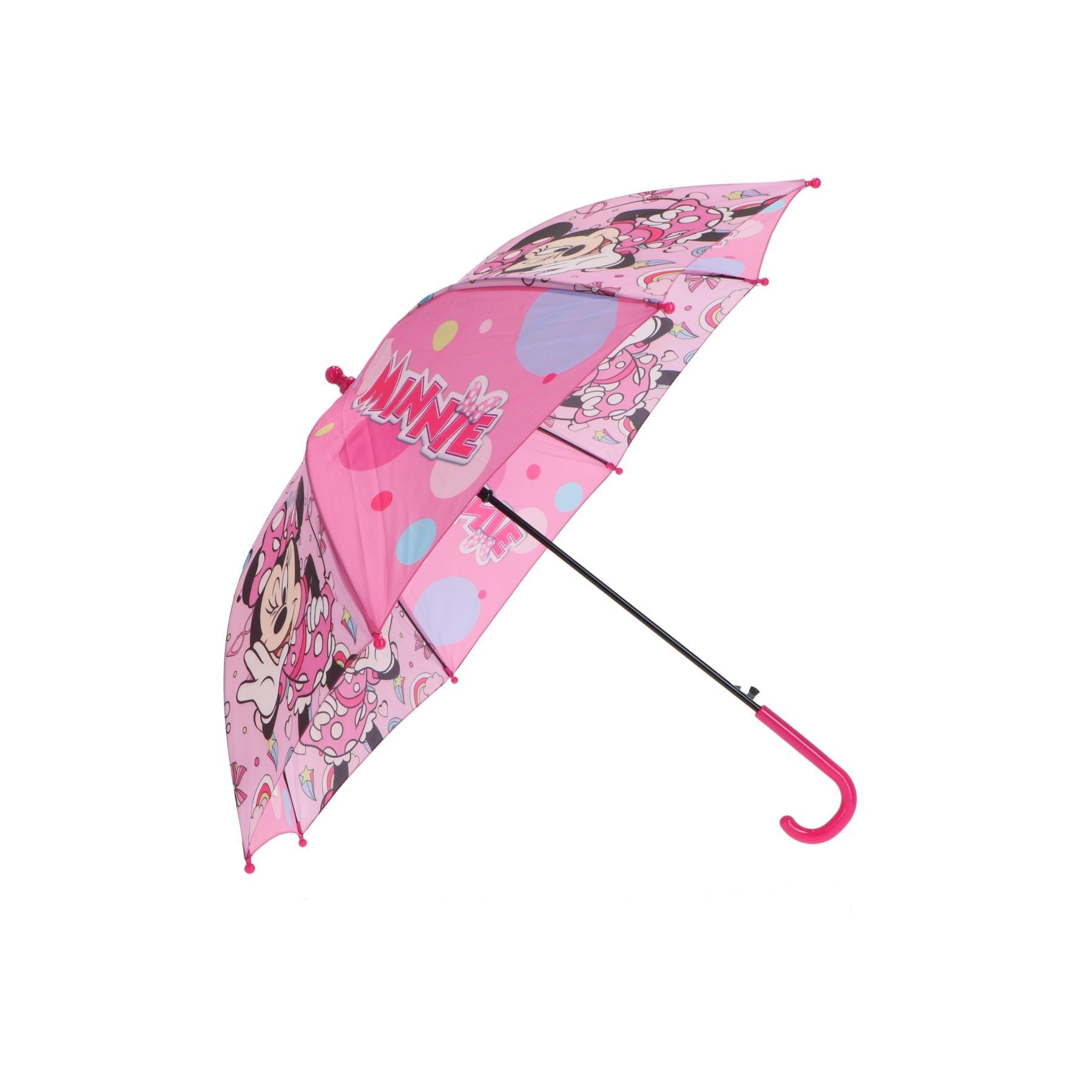 Disney Minnie Mouse Stockregenschirm Regenschirm Ø 78 cm für kleinen Regenzauber